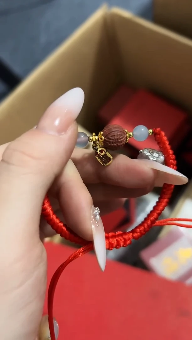 线香玫瑰香珠手链  000