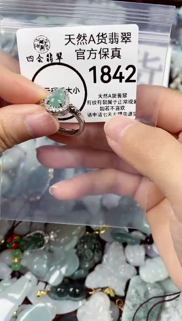 【闪购商品】翡翠颈饰未镶嵌天然A货翡翠1842