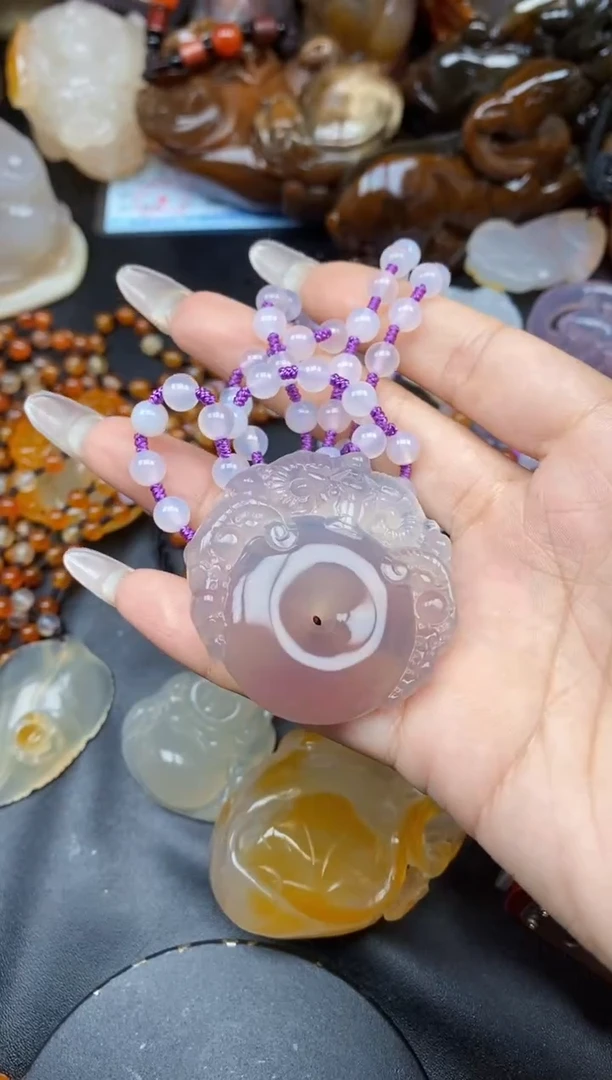 【闪购商品】玛瑙/玉髓颈饰未镶嵌ll