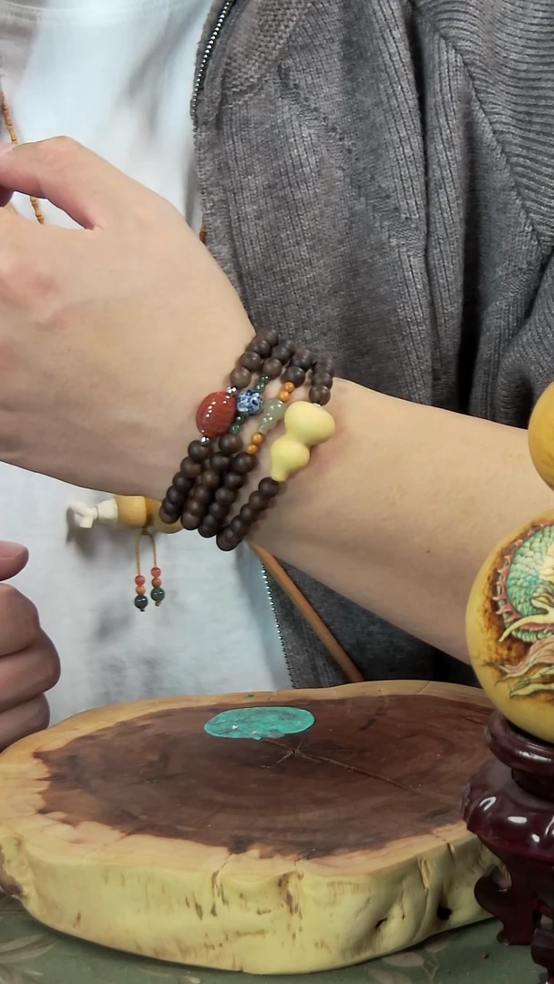 古艺高师傅葫芦手串 编号175