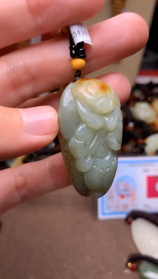 颈饰未镶嵌和田玉新疆料青海料清水和田玉吊坠