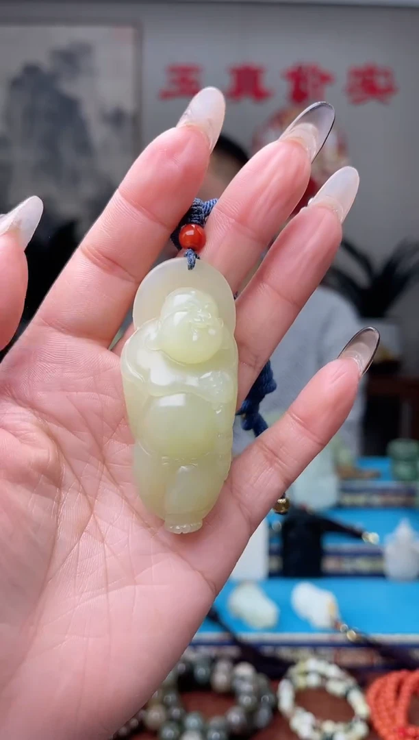 【闪购商品】和田玉挂件未镶嵌1