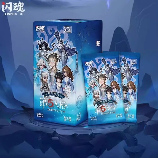 【拆盒】【丢手绢】闪魂第五人格1弹基础版雕刻时光收藏卡牌