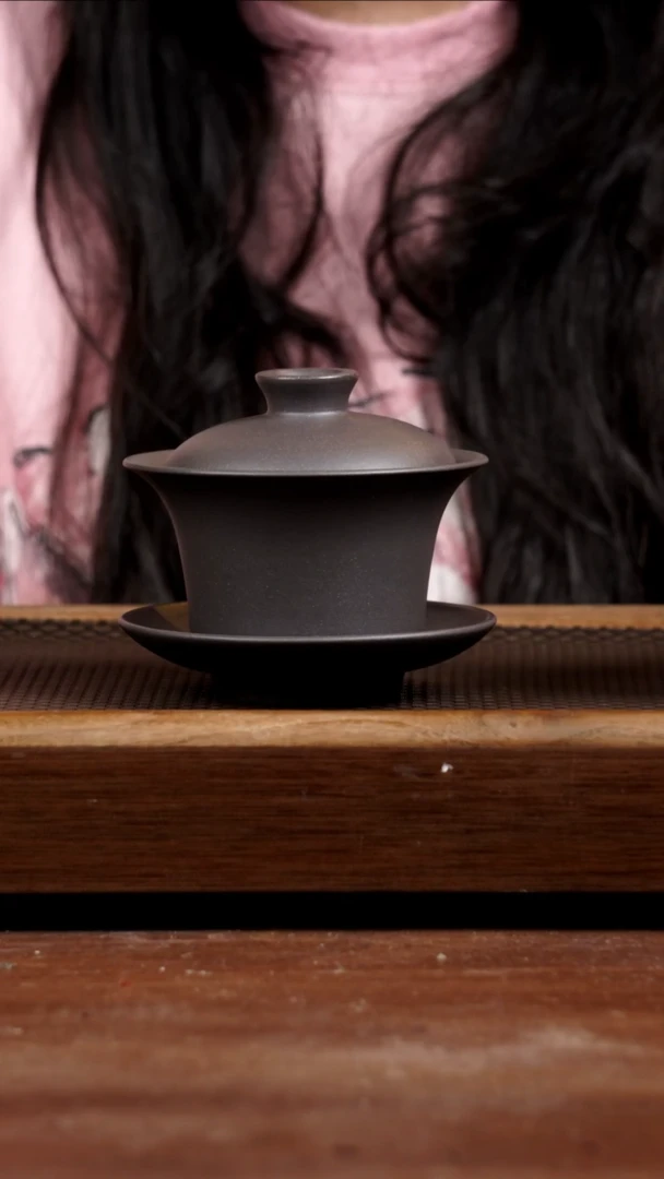 茶壶紫砂天青盖碗190CC