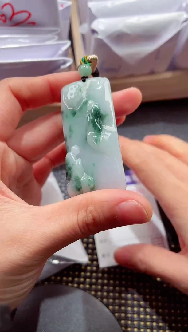 未镶嵌挂件翡翠88888