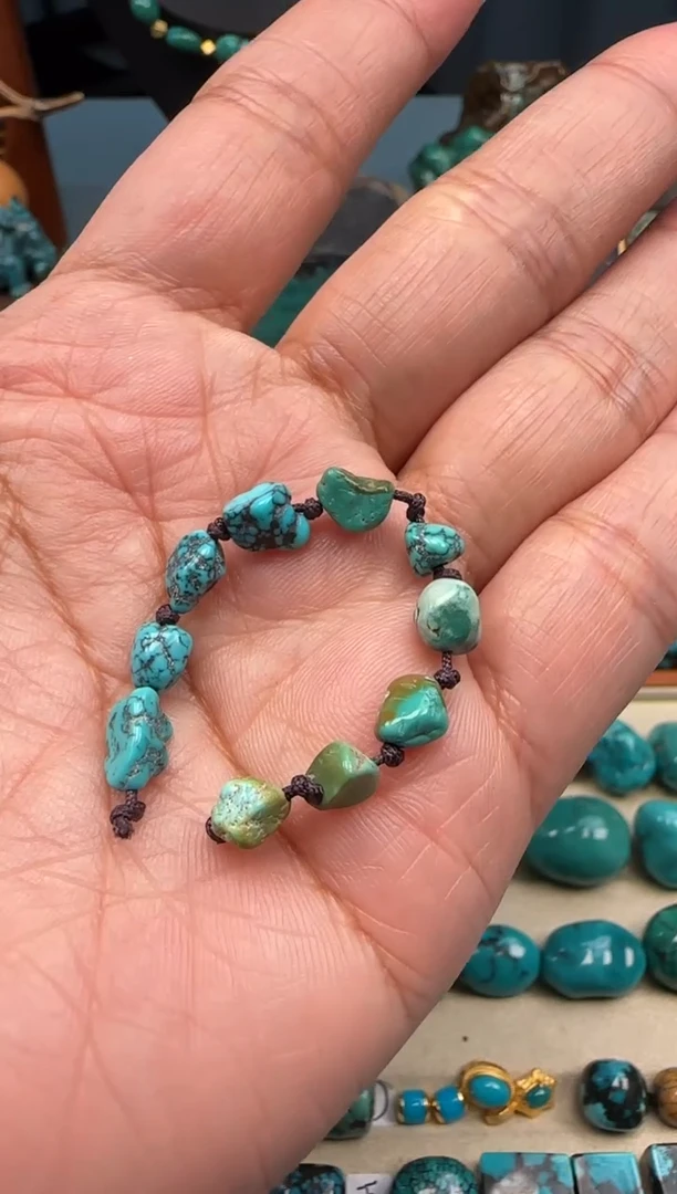 未镶嵌绿松石珠宝奇石绿松石绿松石