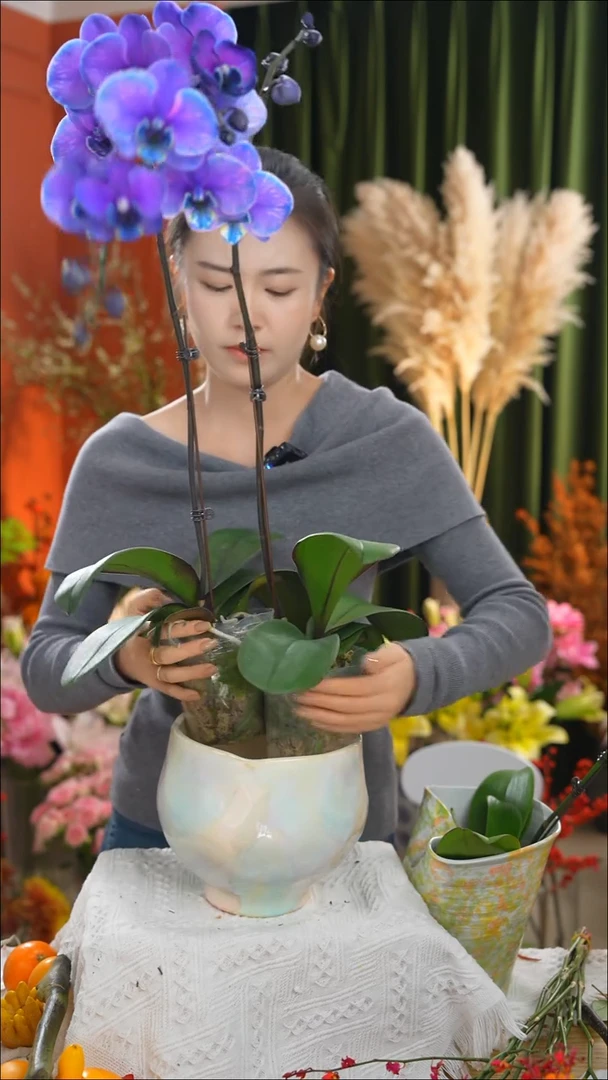 陶瓷花盆【彩虹大号】