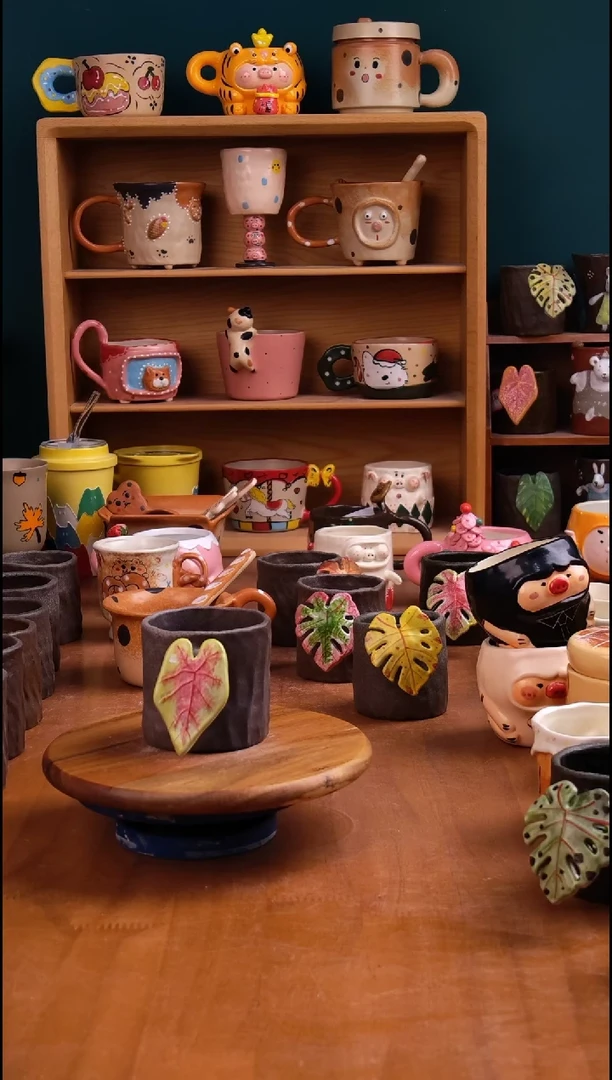 摆件陶景德镇原创手工陶瓷014