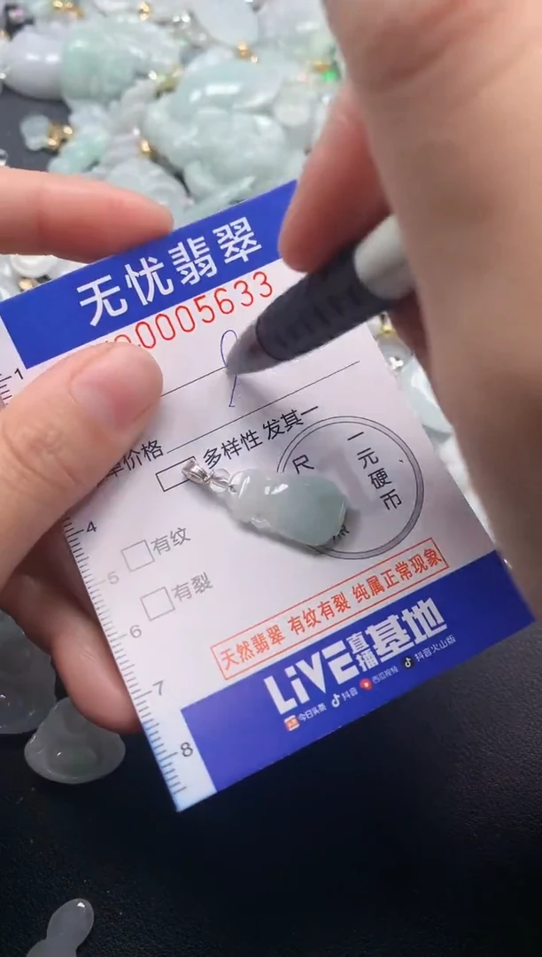 颈饰未镶嵌翡翠5633