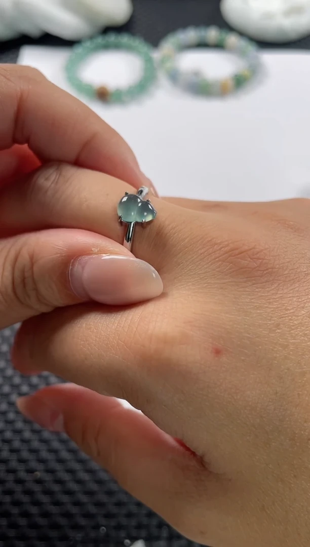 未镶嵌戒指翡翠5（多样性发一件）