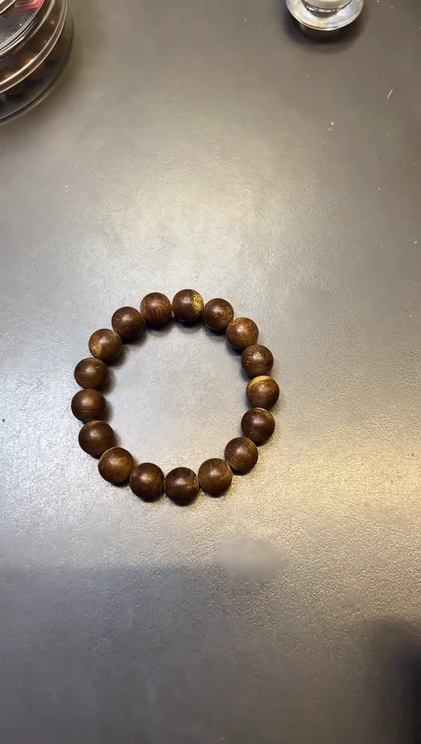 沉香手串j***林1.2安汶红土15克圆单多样性发货1条