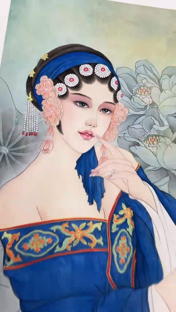 国画纪志华精品国画-44