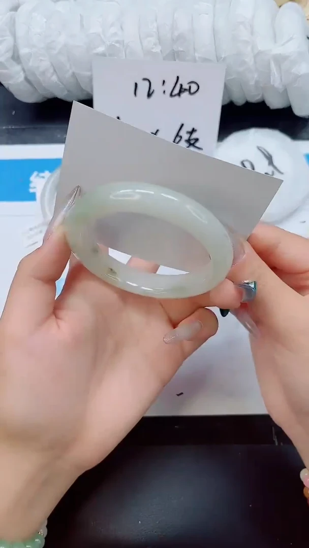 石英质玉手镯未镶嵌0272-圈口60