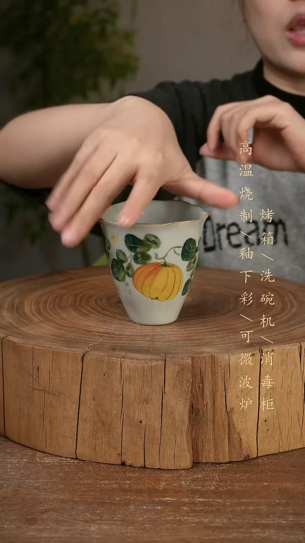 碗瓷景德镇手工手绘高温瓷釉下彩