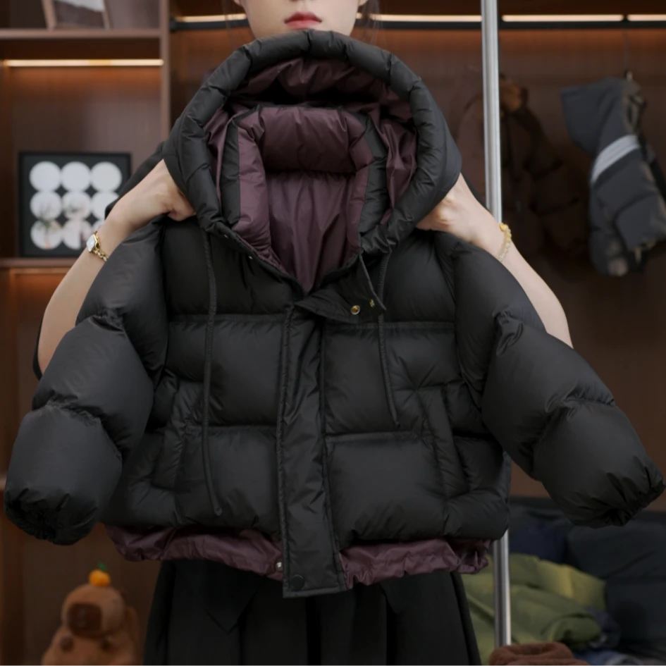 【Bufan】羽绒服白鸭绒 保暖连帽 高品质 儿童冬季外套保暖厚实