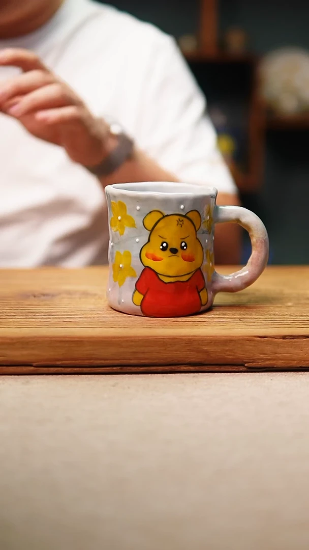 @@陶园瓷舍@@纯手工手绘@高温釉下彩