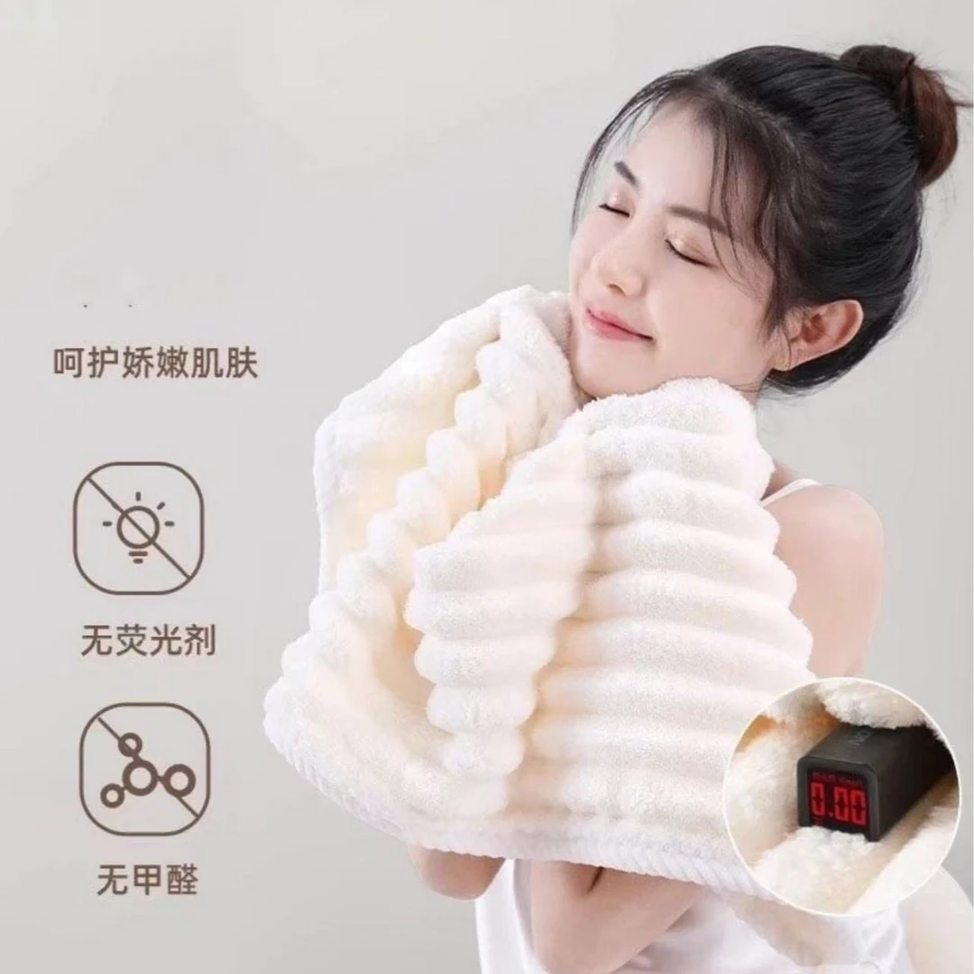 【主播补贴 拍五送一】成人毛巾洗脸家用吸水速干不易掉毛加厚面巾