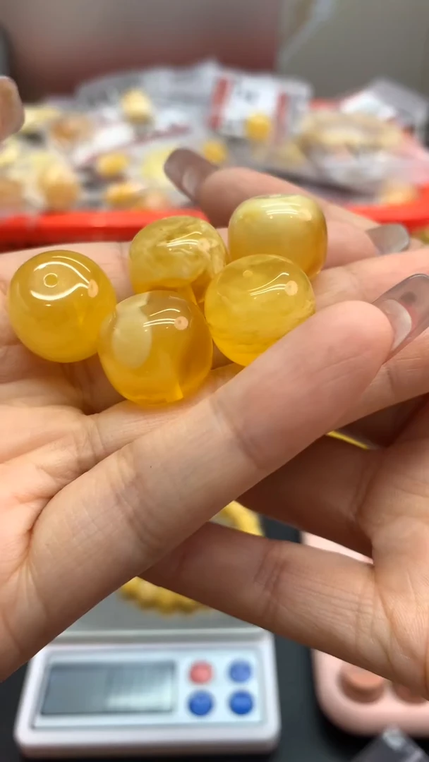 未镶嵌琥珀珠宝奇石1196多样性发其一默认有瑕