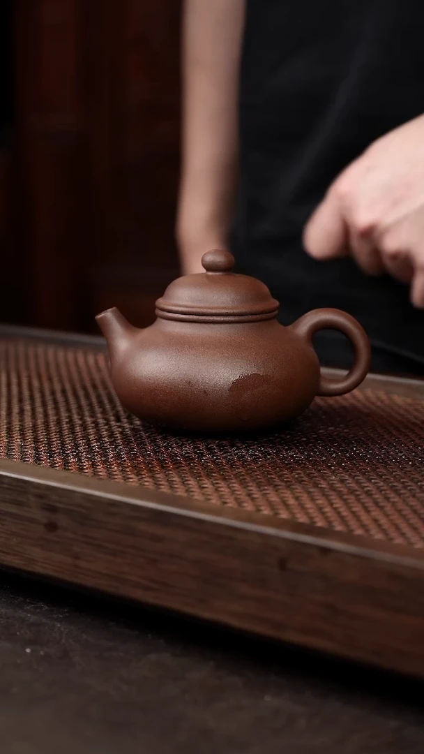 茶壶紫砂紫泥容天