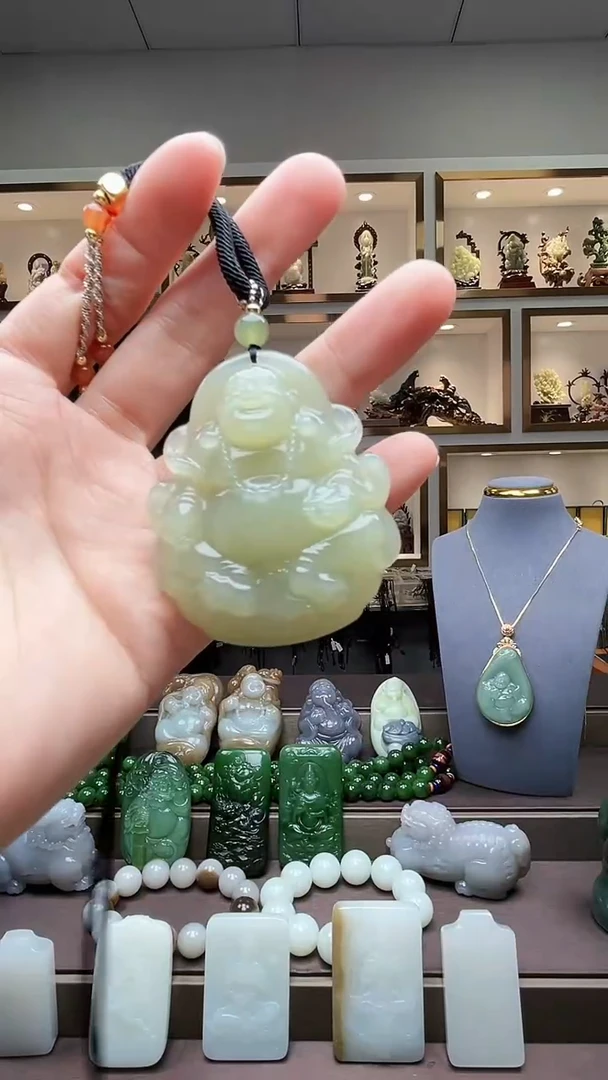 【闪购商品】和田玉颈饰未镶嵌苏