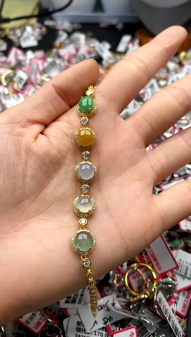 【闪购商品】翡翠戒指银S925镶嵌 33333333     9