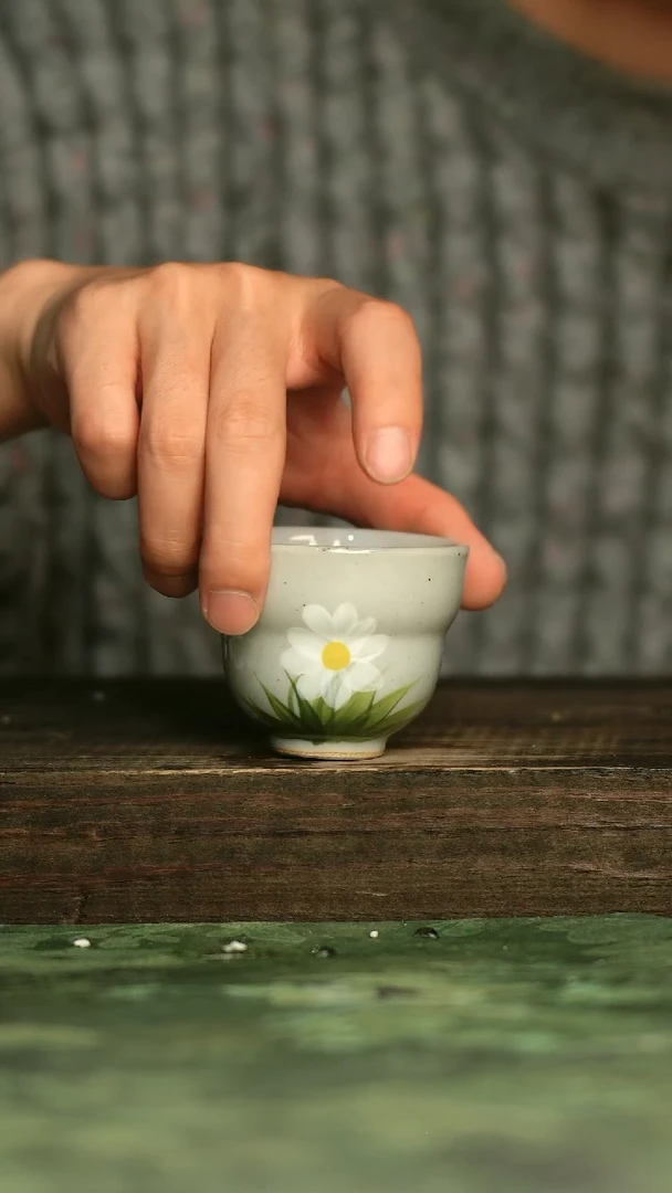 青诗集手工手绘瓷器