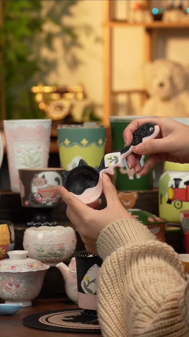 杯子瓷预售A209景德镇原创手工陶瓷