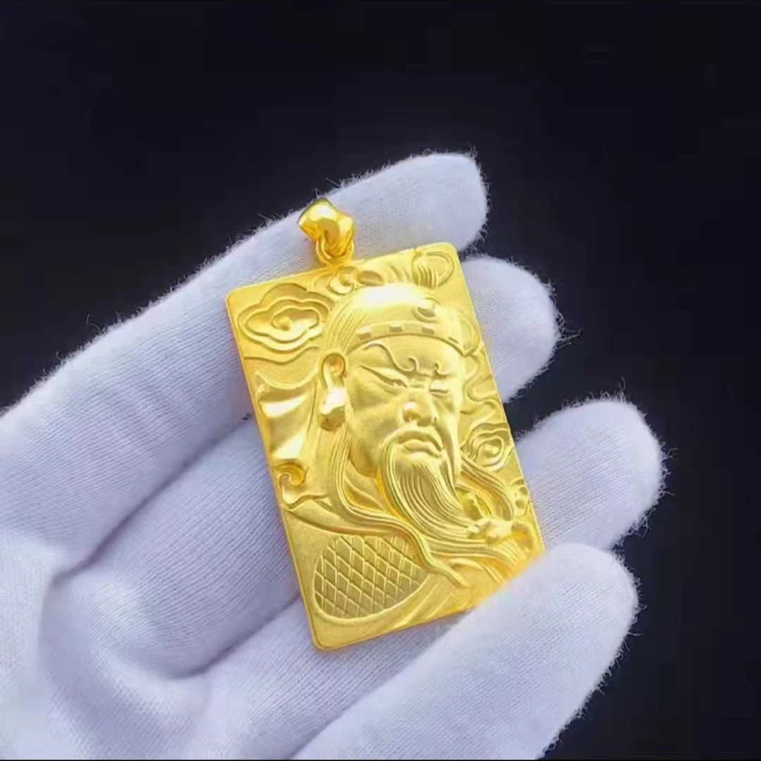 合金吊坠 忠义千秋关公吊坠