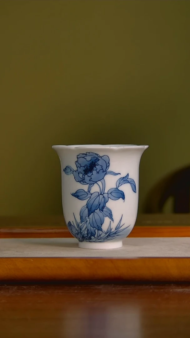 【闪购商品】杯手工手绘杯杯很美丽