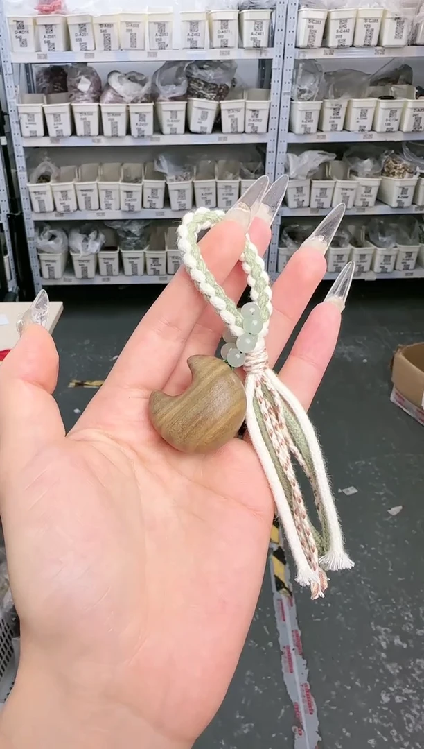 未镶嵌维腊木（绿檀）吊坠G-B376105