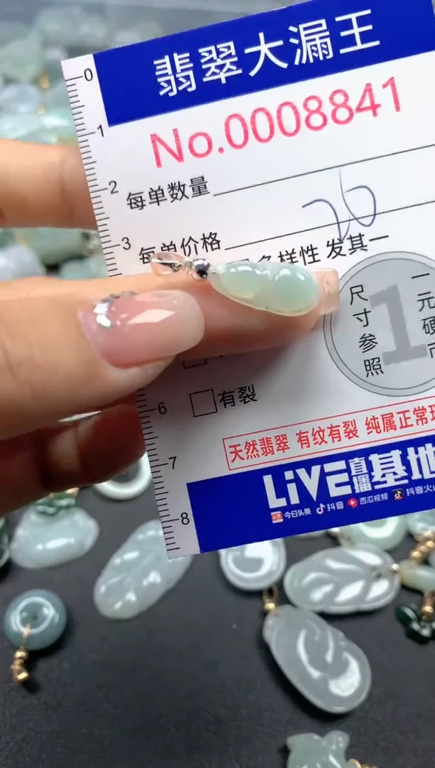 颈饰未镶嵌翡翠8841