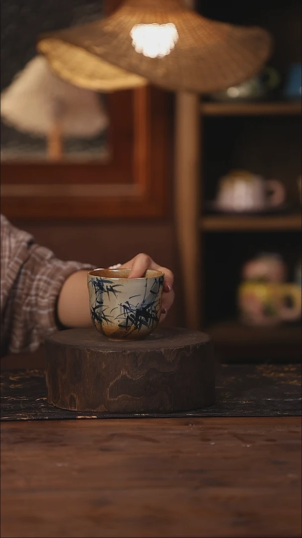 陶瓷景德镇高温釉下手绘陶瓷188