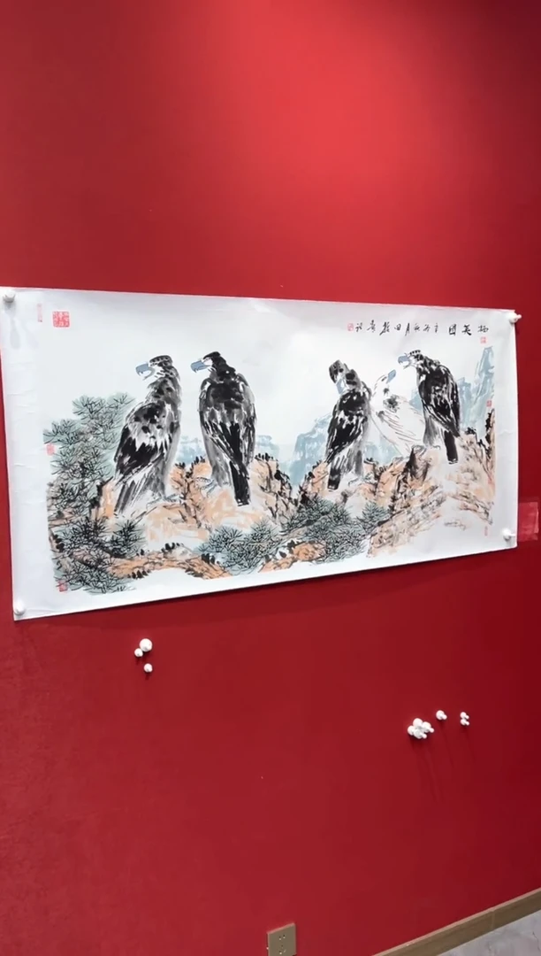 国画老师现场创作  33