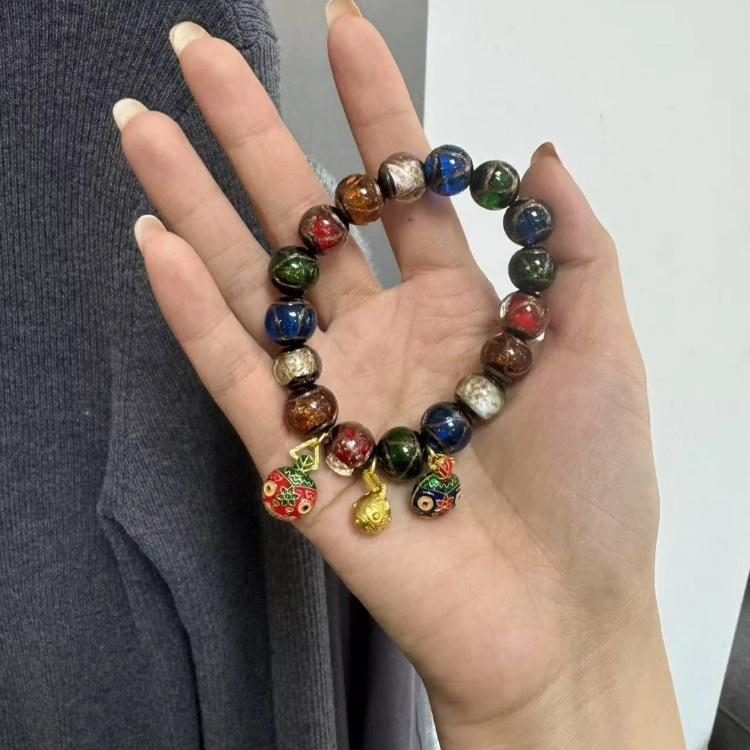 新款纱琉璃新年配饰