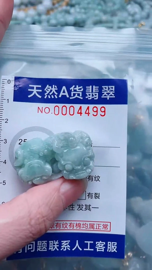 翡翠未镶嵌颈饰