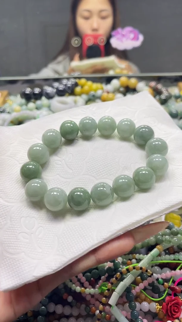 颈饰未镶嵌翡翠13MM