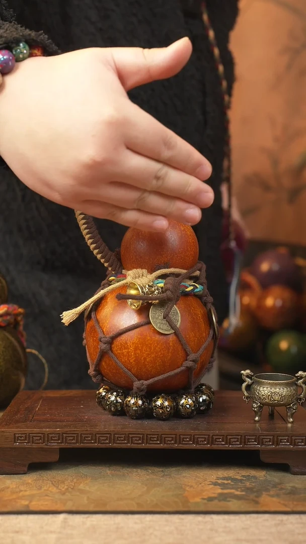 【闪购商品】014大漆葫芦一物一拍记葫堂出品