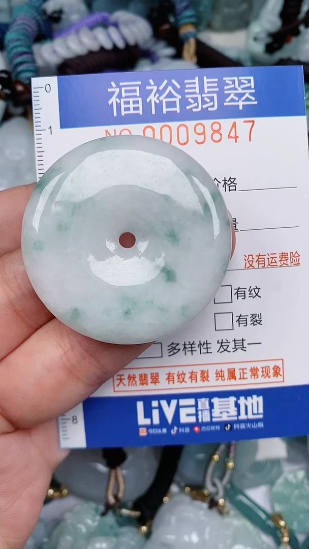 翡翠未镶嵌颈饰...0009847