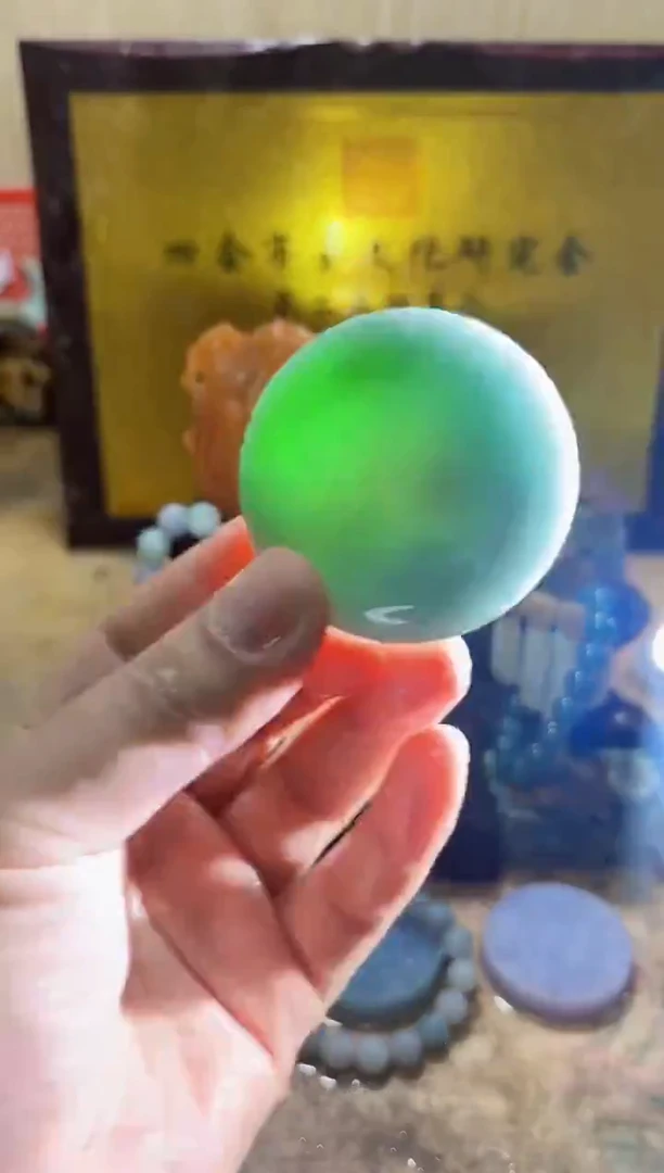 未镶嵌挂件翡翠A货常星7825