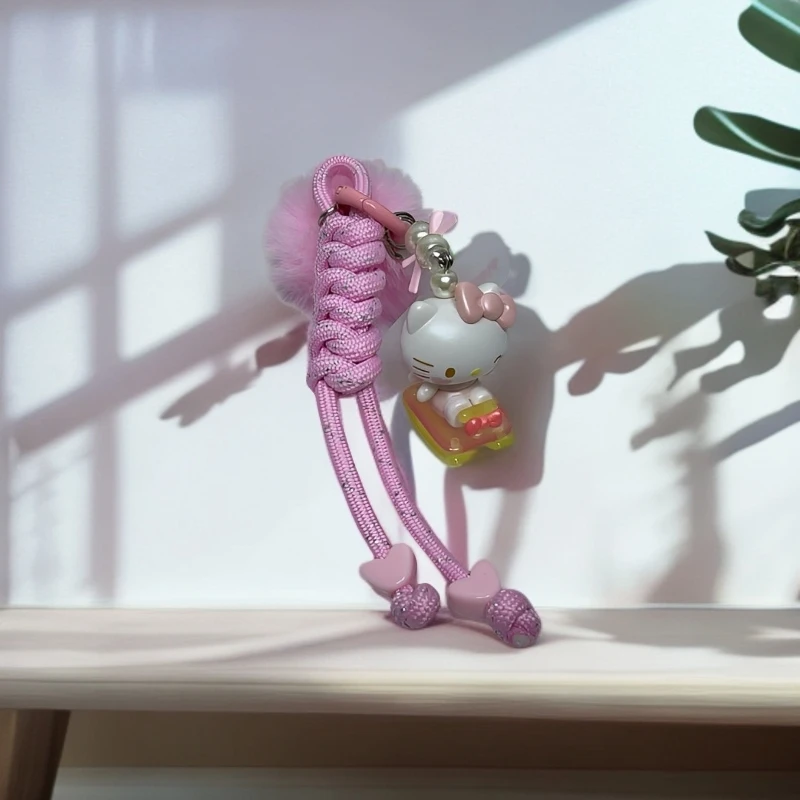 【三丽鸥毛绒手机挂链mini-童心-狗森-甜蕾】