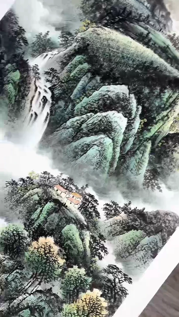 国画55赵隆轩艺术馆李庆兴老师作品