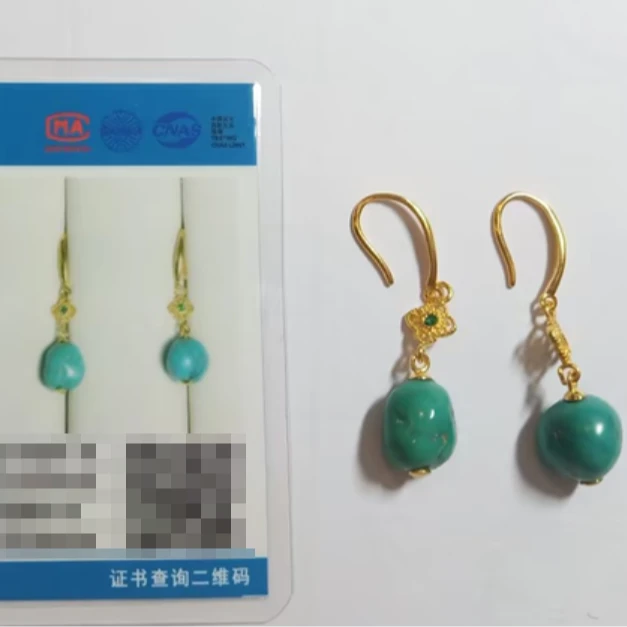 POTALA PALACE/布达拉宫绿松耳饰