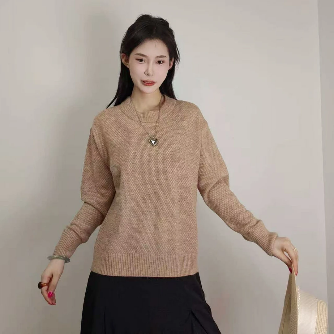 女士针织羊毛衫120斤以下