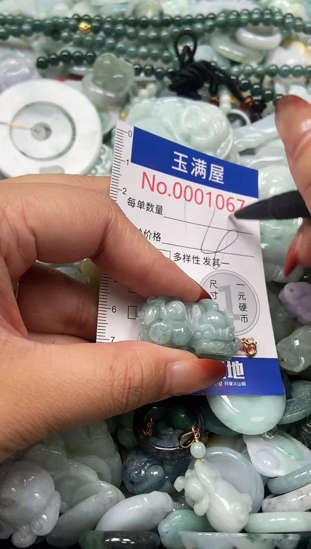 颈饰未镶嵌翡翠1067
