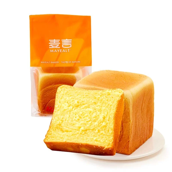 麦言南瓜鲜乳拉丝吐司 200g