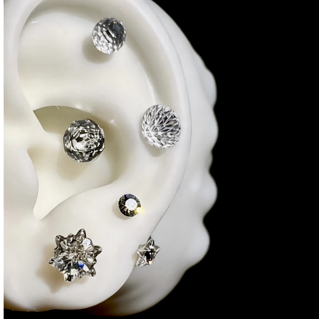 钛钢耳饰 卡洛伊耳钉饰品临时链接D001-D070