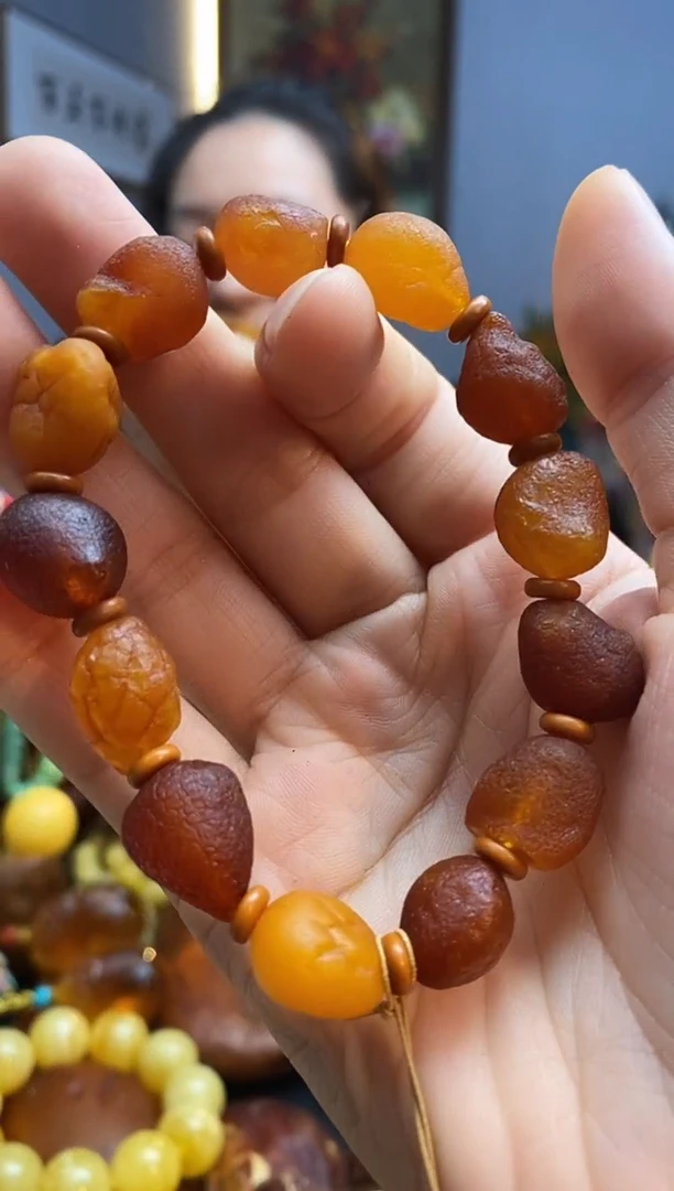手串琥珀未镶嵌手串
