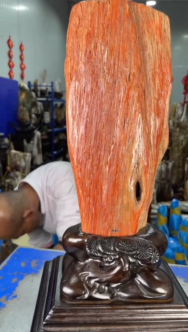 【闪购商品】硅化玉摆件未镶嵌44