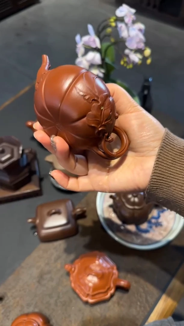 【闪购商品】紫砂茶壶南瓜 姐夫