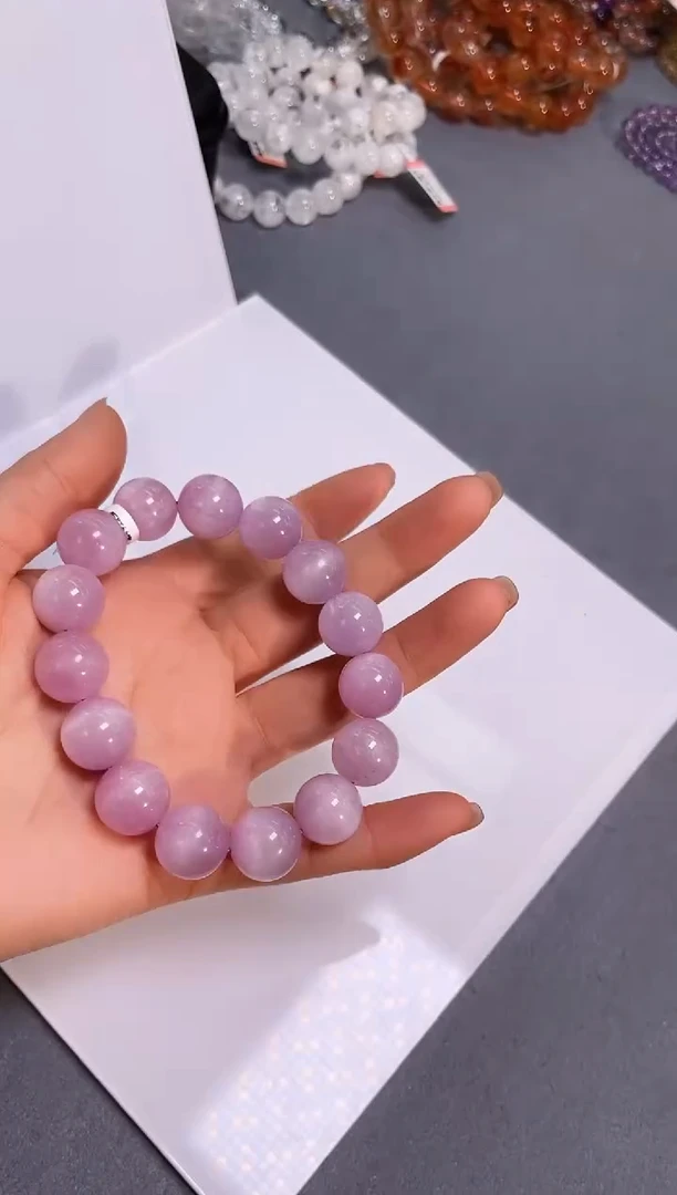 未镶嵌锂辉石手串14/926多样性发一件